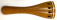 <b>PANAS</b> - BKVN 0691 Violin Tailpiece Round Boxwood – Ivory (Bone) Fret 4/4  [113 mm]