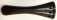 <b>PANAS</b> - BKCE 0065 Cello Tailpiece French Rosewood – Black Fret 4/4  [216 mm]