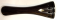 <b>PANAS</b> - BKVN 0818 Violin Tailpiece French Rosewood – Black Fret - MOP Dot 4/4  [113 mm]