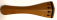 <b>PANAS</b> - BKCE 0114 Cello Tailpiece Hill Boxwood – Black Fret 4/4  [216 mm]