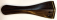 <b>PANAS</b> - BKVN 0966 Violin Tailpiece Hill Rosewood – Gold Fret 4/4  [113 mm]