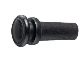 END BUTTON Violin 286225 EBONY 3/4 - 4/4 Ring, medium
