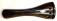 <b>PANAS</b> - BKVN 0674 Violin Tailpiece Round Rosewood – Black Fret - MOP Dot 4/4  [113 mm]