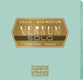 VES4142 VERSUMSOLO VIOLONCELLO  A+D SET - MITTEL