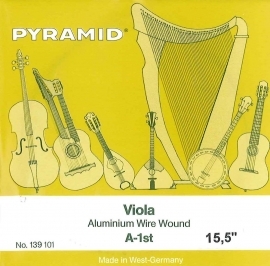139100 VIOLA - ALOUMINIUM SET  15,5''
