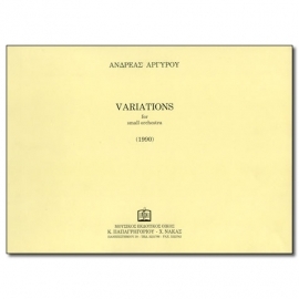 VARIATIONS for small orchestra