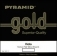 <b>PYRAMID</b> - 140100 VIOLA - GOLD SET  12''