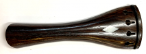 BKVN 0674 Violin Tailpiece Round Rosewood – Black Fret - MOP Dot 4/4  [113 mm]