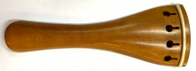 BKVN 0691 Violin Tailpiece Round Boxwood – Ivory (Bone) Fret 4/4  [113 mm]