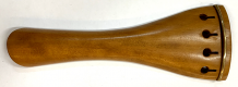 BKVN 0727 Violin Tailpiece Round Boxwood – Gold Fret 4/4  [113 mm]