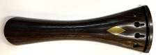 BKVN 0826 Violin Tailpiece French Rosewood – Black Fret - Brass Rhombus 4/4  [113 mm]