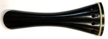 BKVN 0833 Violin Tailpiece French Ebony – Ivory (Bone) Fret  4/4  [113 mm]