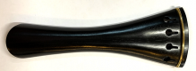 BKVN 0869 Violin Tailpiece French Ebony – Gold Fret 4/4  [113 mm]