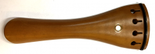 BKVN 1701 Violin Tailpiece Round Boxwood – Black Fret - Persian Eye 4/4  [113 mm]