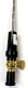 BKBS 0300 Bass Endpin Rod – Gold - Ebony Cone Ø 34 mm, Rod Ø 10 mm