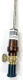 BKBS 0301 Bass Endpin Rod – Gold - Rosewood Cone Ø 34 mm, Rod Ø 10 mm