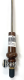 BKCE 0695 Cello Endpin Rod – Chrome - Rosewood Cone Ø 25.7 mm, Rod Ø 8 mm
