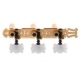ΚΛΕΙΔΙΑ ΚΛΑΣΣΙΚΗΣ ΚΙΘΑΡΑΣ DJ 213GK (Gold - Black)