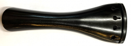 BKVN 0650 Violin Tailpiece Round Ebony – Black Fret 3/4