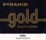 173104 CELLO - GOLD C-4th 3/4 (62.2 cm)
